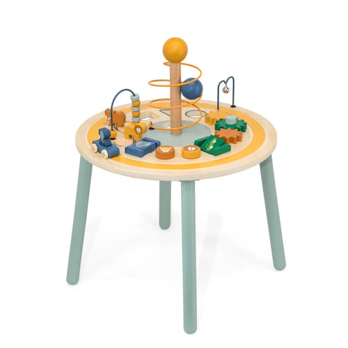 🦓 Wooden Animal Activity Table – Fun, Safe & Educational! 🌈