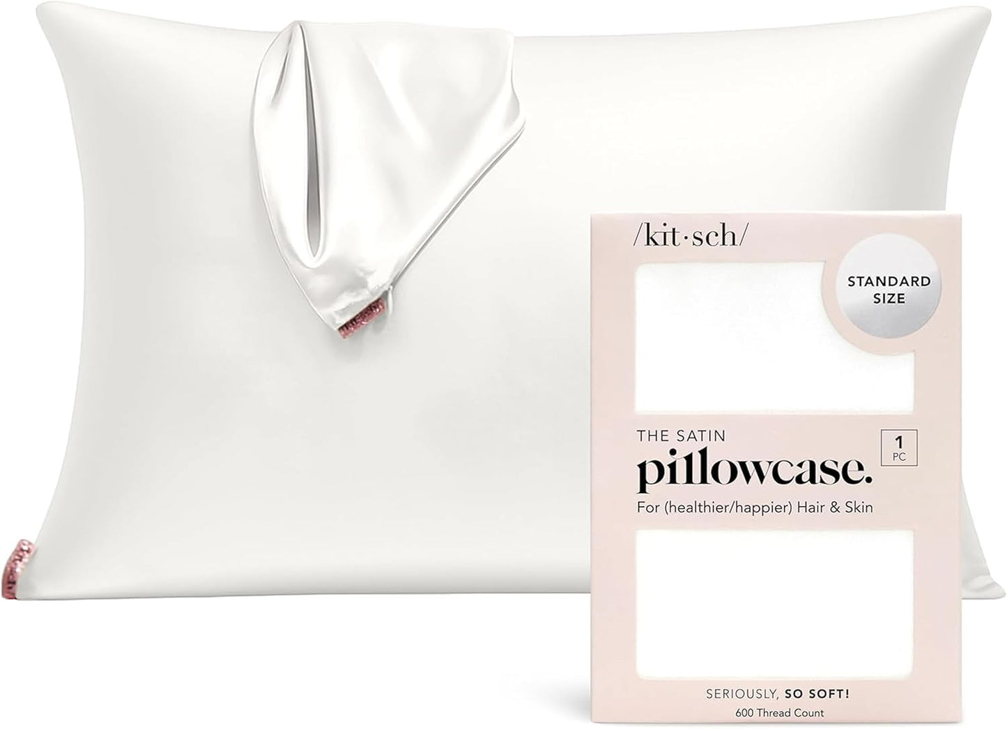 ✨ Satin Pillowcase – Sleep Smooth, Wake Beautiful! 🌙