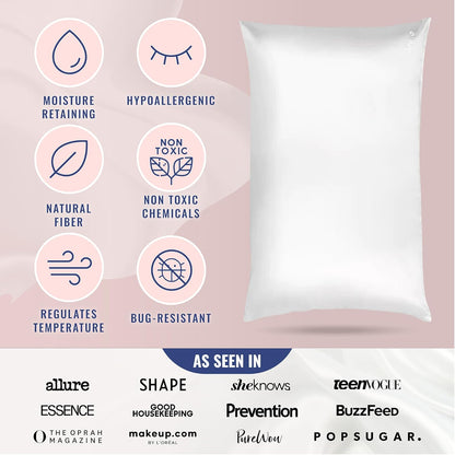 ✨ Mulberry Silk Pillowcase – Beauty Sleep Redefined 🌙