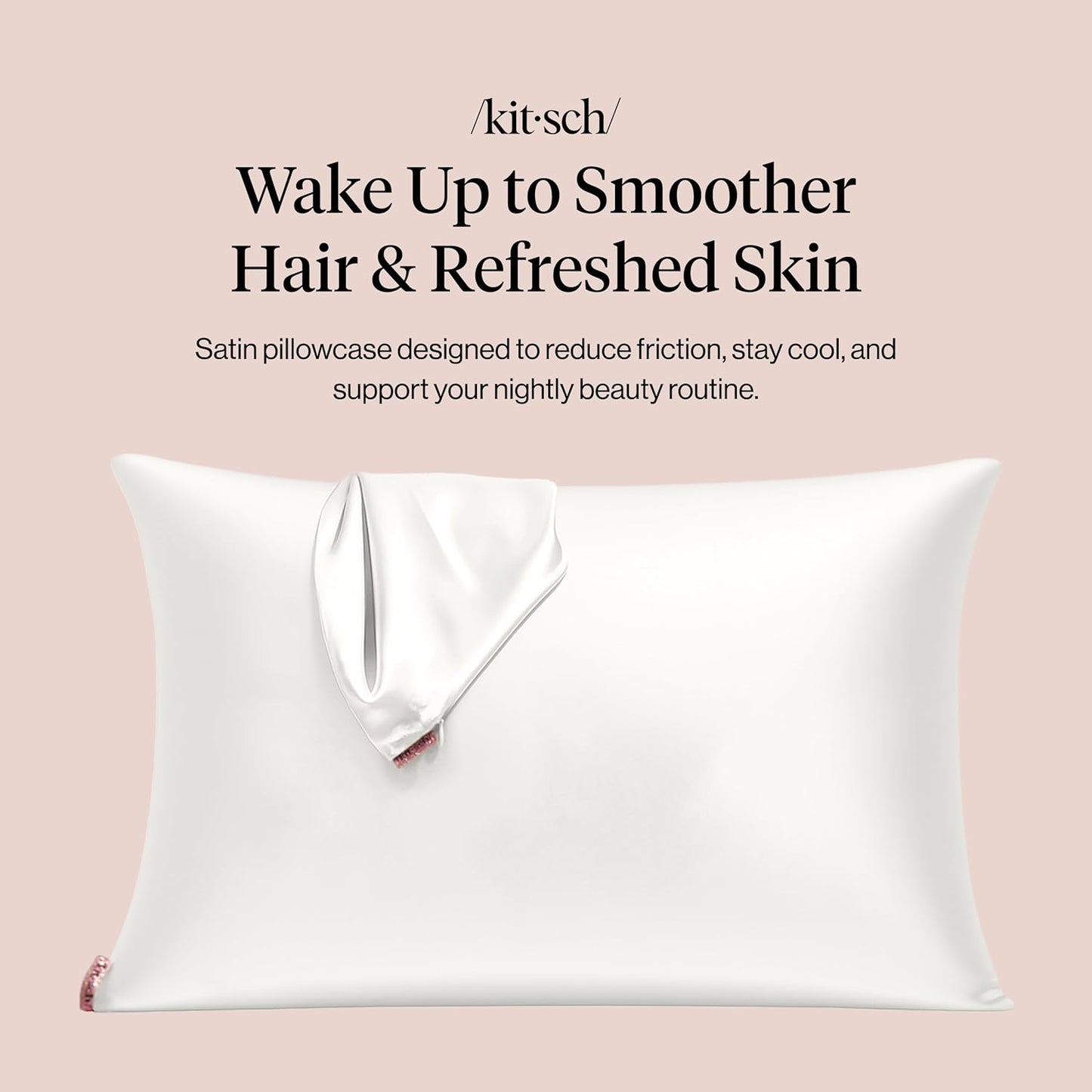 ✨ Satin Pillowcase – Sleep Smooth, Wake Beautiful! 🌙