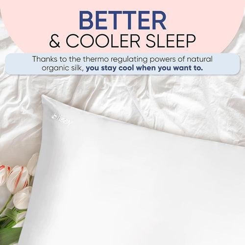 ✨ Mulberry Silk Pillowcase – Beauty Sleep Redefined 🌙