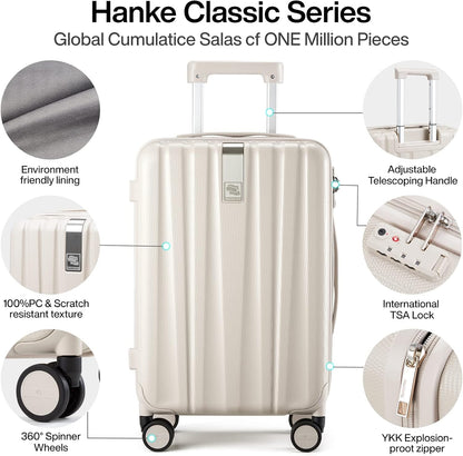 🧳 Lightweight Hardshell Suitcases – Durable & Space-Saving ✨