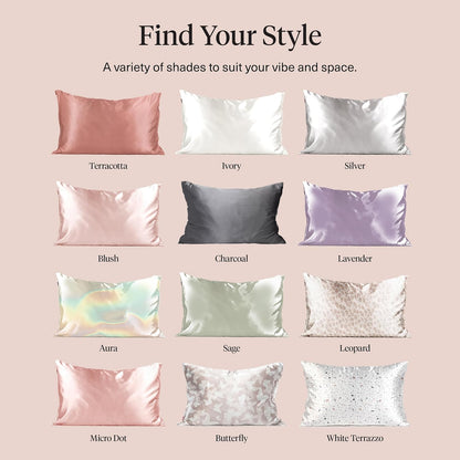 ✨ Satin Pillowcase – Sleep Smooth, Wake Beautiful! 🌙