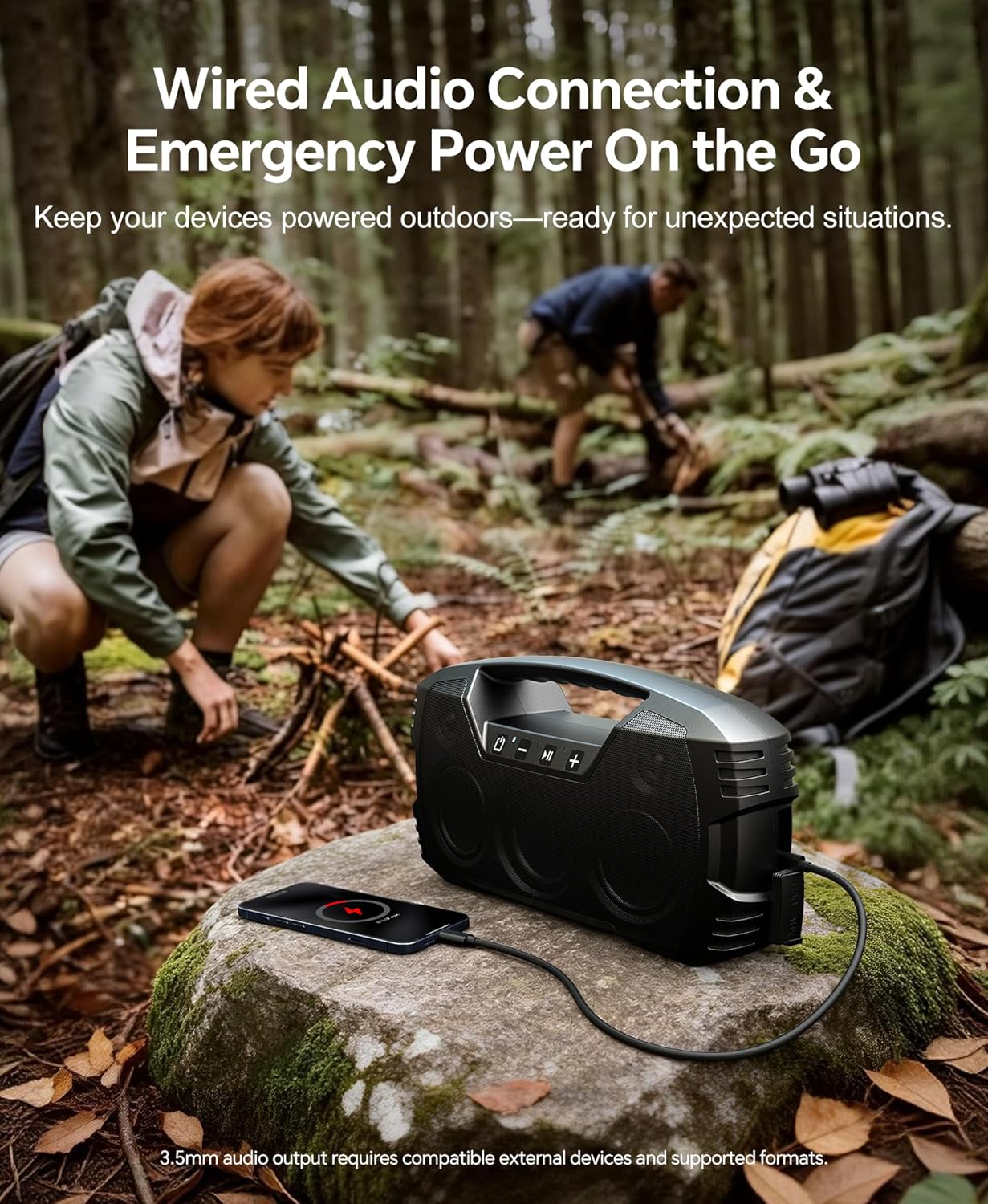 🎵 Waterproof Portable Bluetooth Speaker – Music On The Go! 🌊