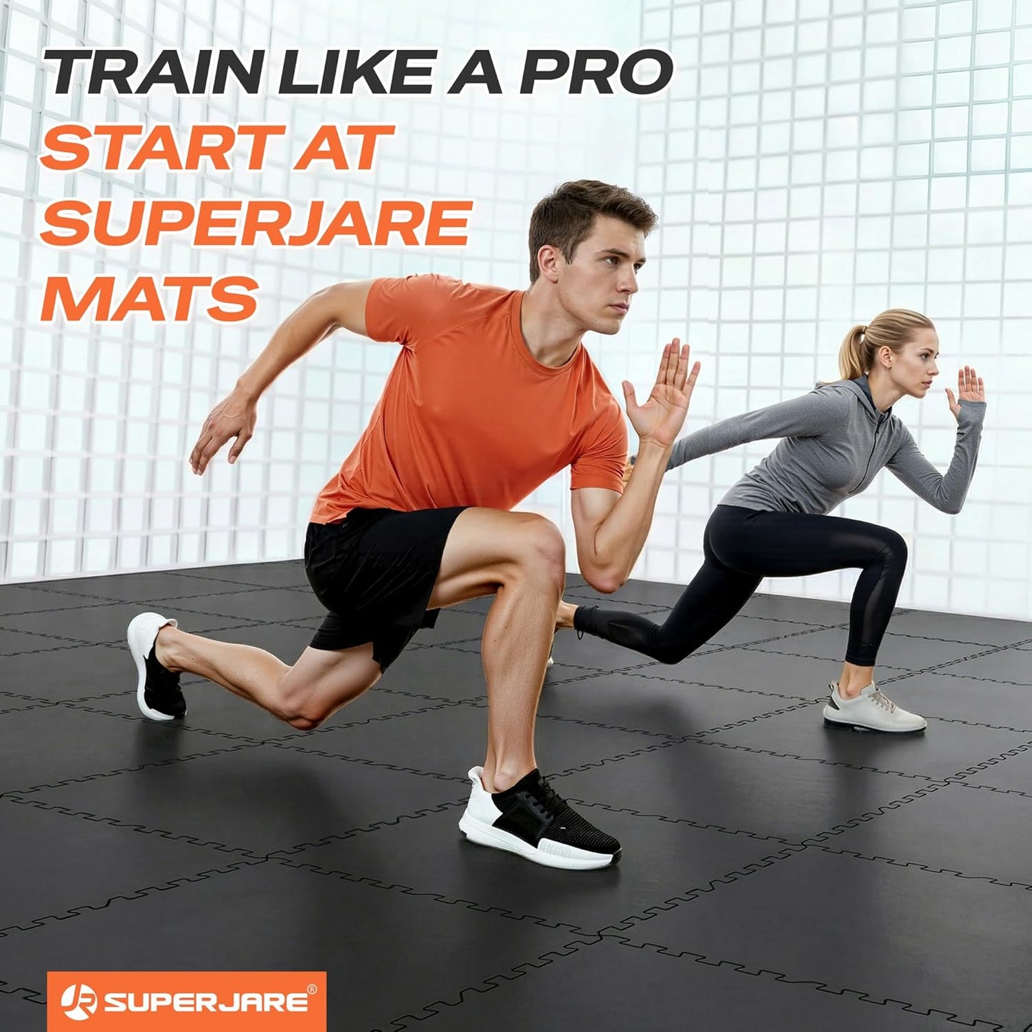 🏋️‍♂️ Interlocking Foam Mats – Safe, Comfortable & Durable 💪