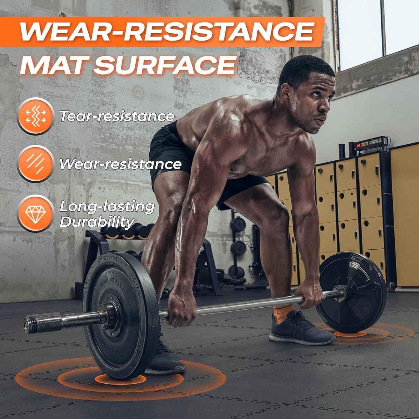 🏋️‍♂️ Interlocking Foam Mats – Safe, Comfortable & Durable 💪