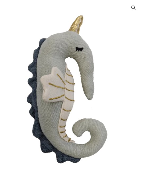 🐬 Soft Seahorse Baby Rattle – Perfect Gift for Newborns! ✨